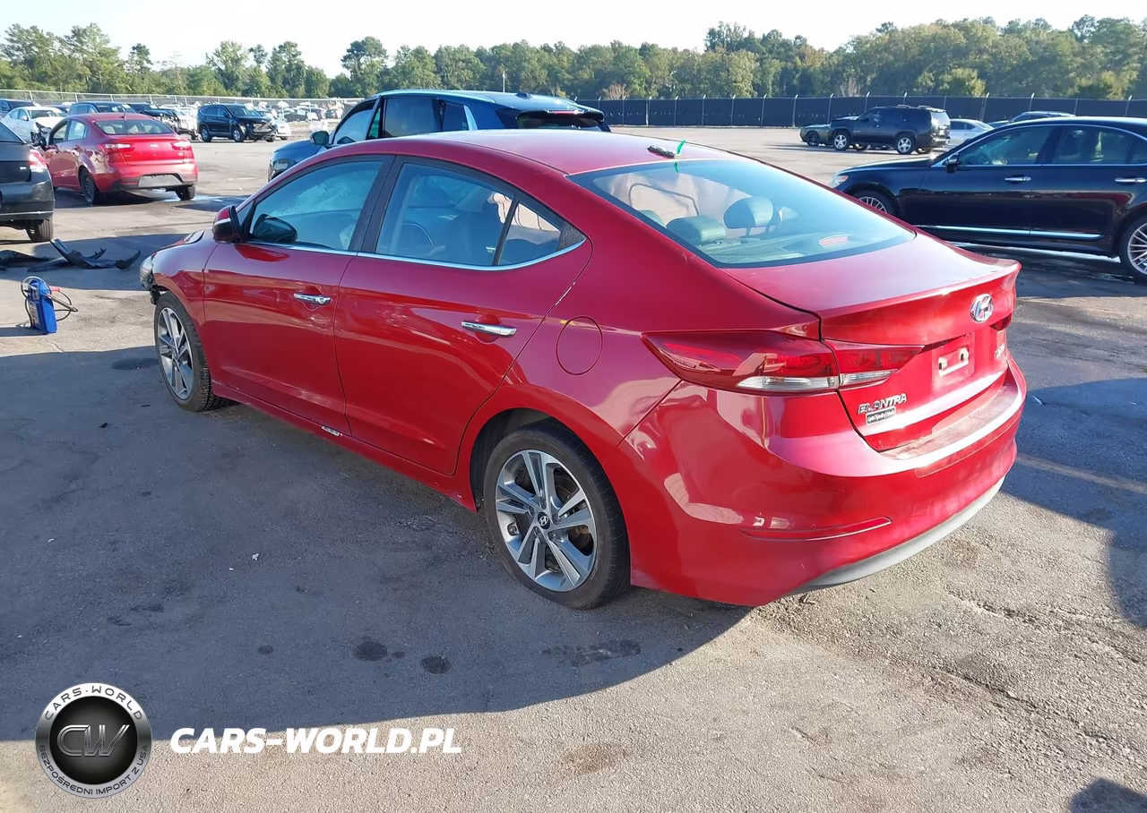 2017 Hyundai Elantra Limited VIN:KMHD84LF5HU127506 - 3
