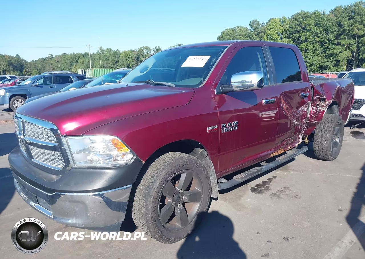 2017 Ram 1500 Slt VIN:1C6RR7LT6HS709762 - 2