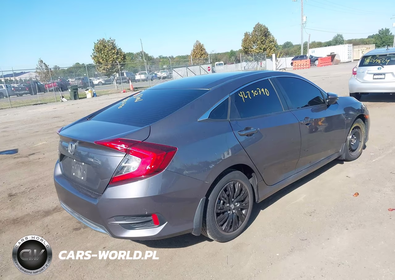 2021 Honda Civic Lx VIN:2HGFC2F67MH532423 - 4