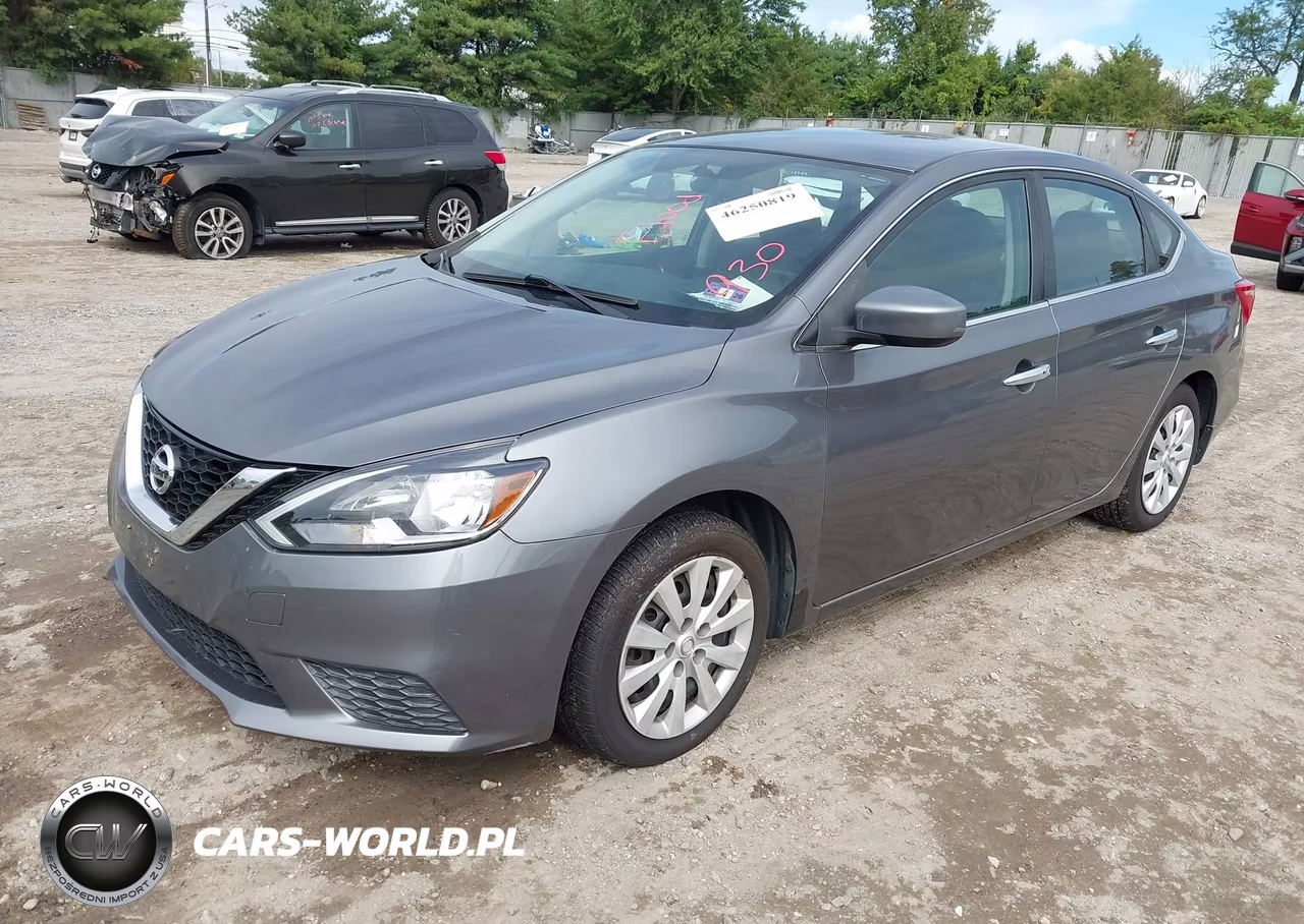 2017 Nissan Sentra Sv VIN:3N1AB7AP9HL674636 - 2