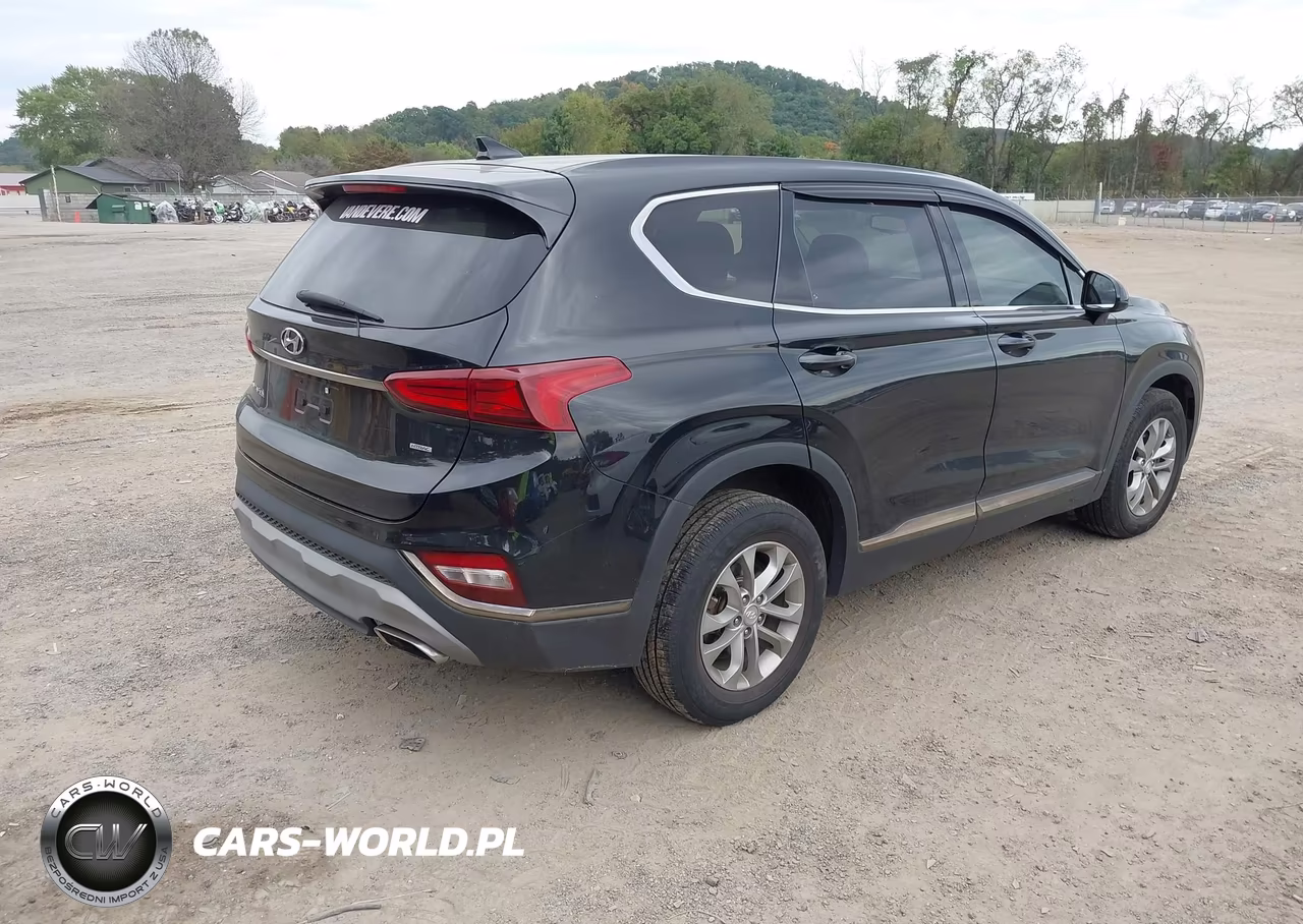 2019 Hyundai Santa Fe Sel VIN:5NMS3CAD9KH000312 - 4