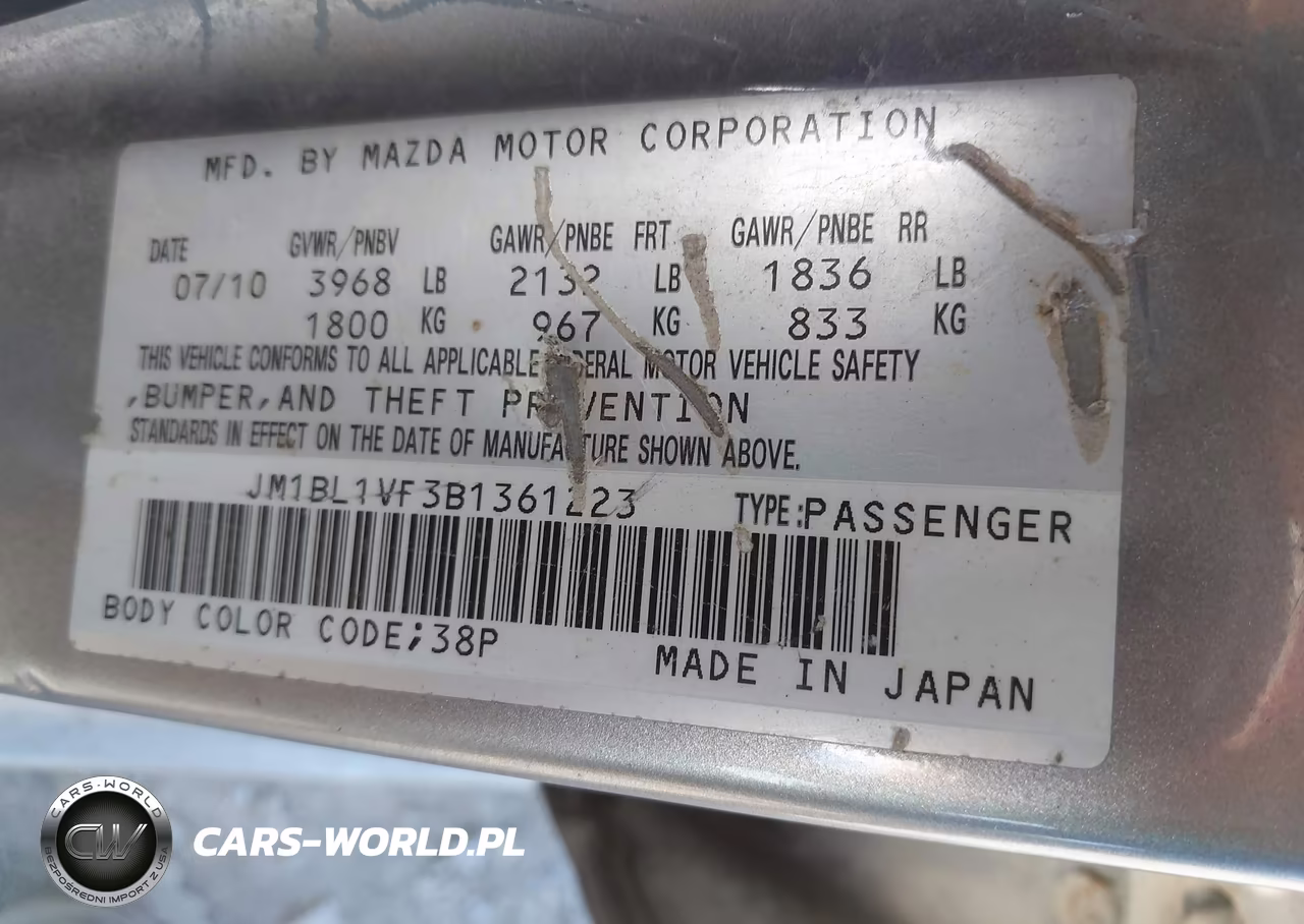 2011 Mazda Mazda3 I Touring VIN:JM1BL1VF3B1361223 - 9