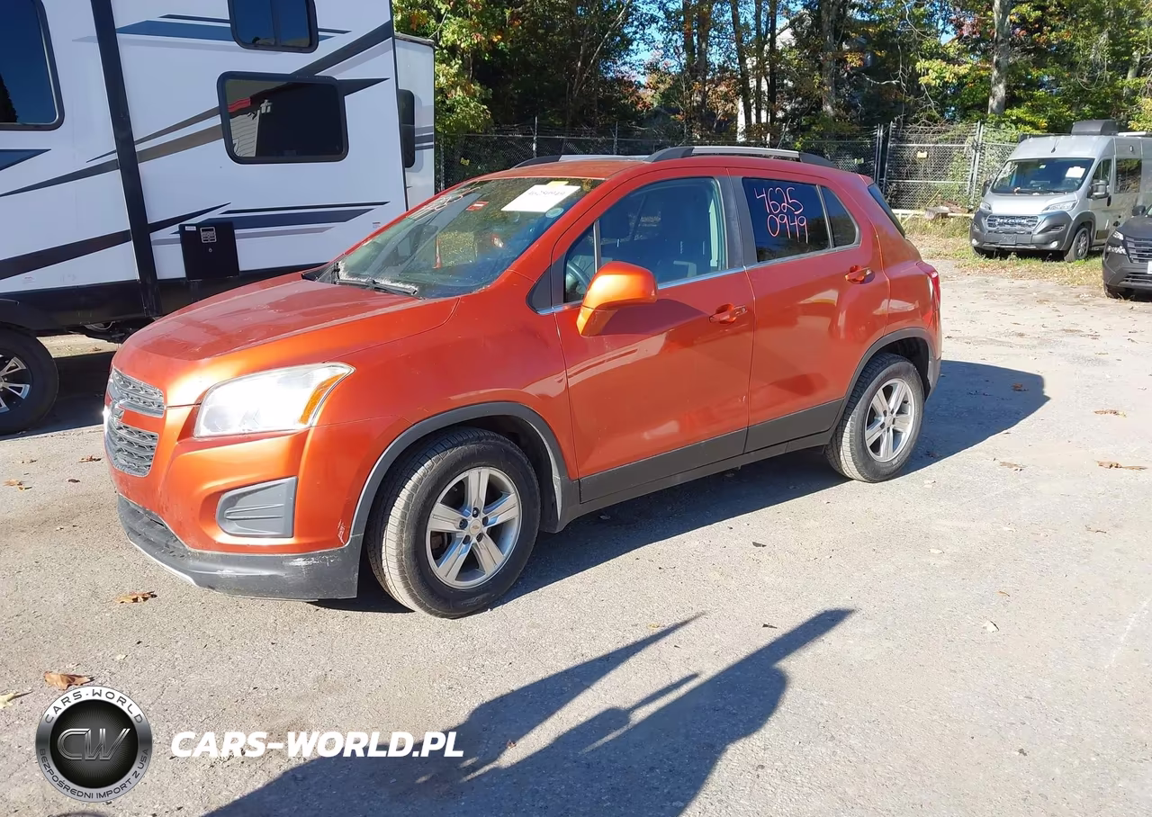 2015 Chevrolet Trax Lt VIN:KL7CJLSB5FB091271 - 2