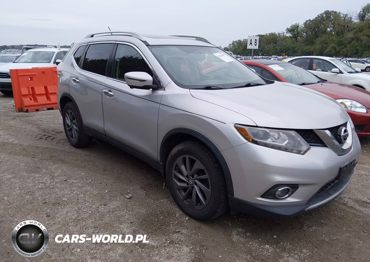 2016 Nissan Rogue Sl VIN:5N1AT2MV2GC744104 - 1