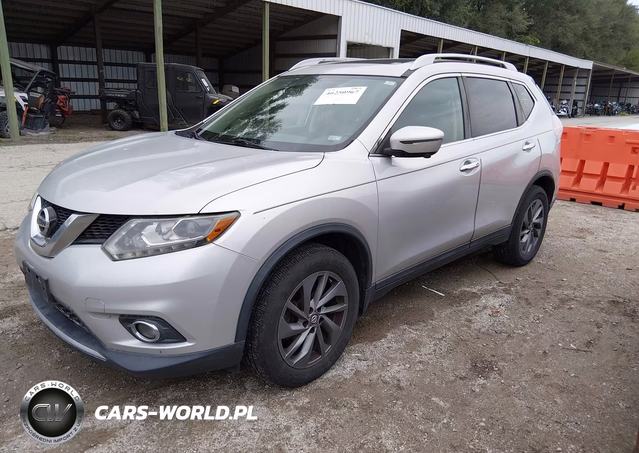 2016 Nissan Rogue Sl VIN:5N1AT2MV2GC744104 - 2
