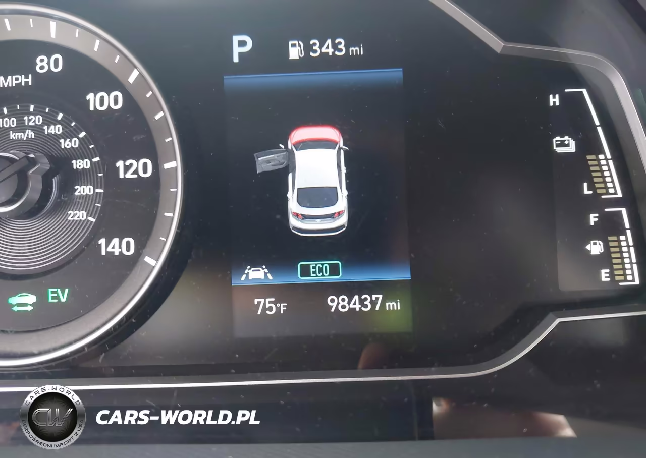 2021 Hyundai Ioniq Hybrid Blue VIN:KMHC65LC5MU247569 - 15