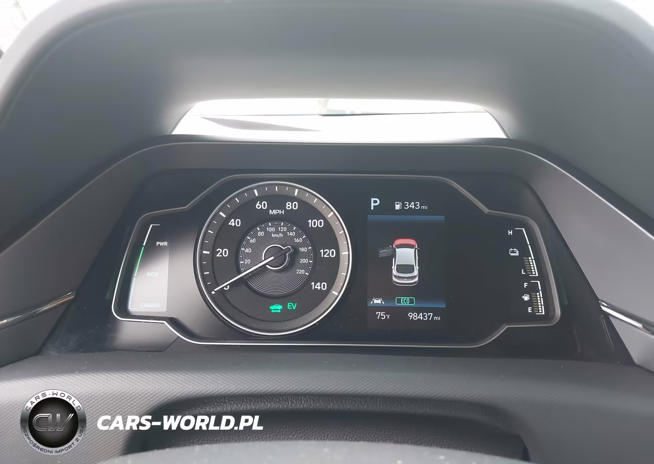 2021 Hyundai Ioniq Hybrid Blue VIN:KMHC65LC5MU247569 - 7