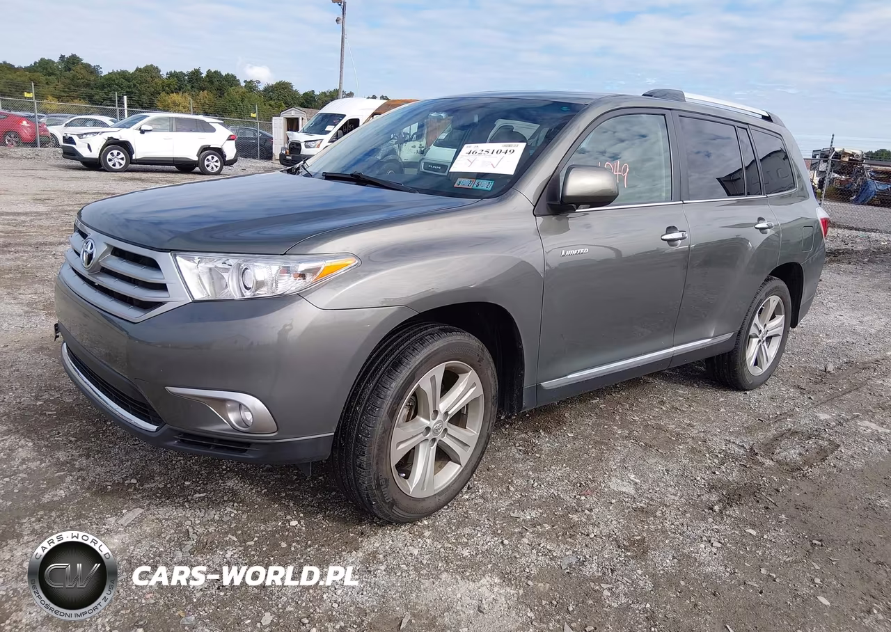 2012 Toyota Highlander Limited V6 VIN:5TDDK3EH2CS152374 - 2