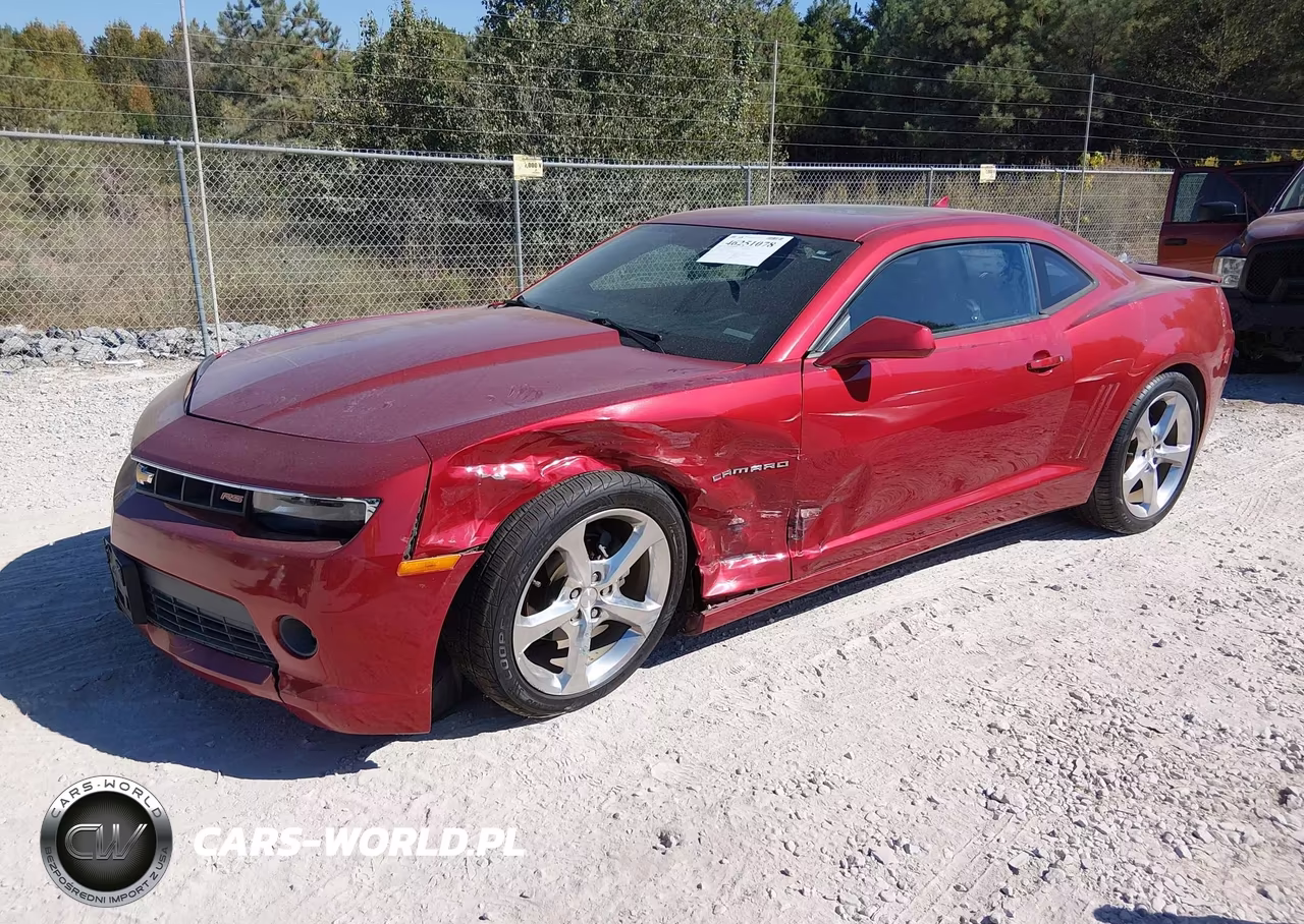 2015 Chevrolet Camaro 1Lt VIN:2G1FD1E36F9296544 - 2