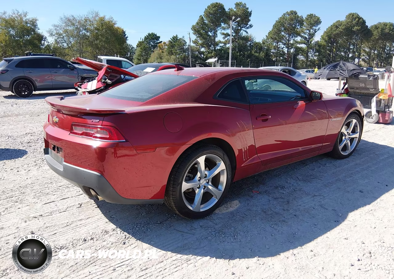 2015 Chevrolet Camaro 1Lt VIN:2G1FD1E36F9296544 - 4
