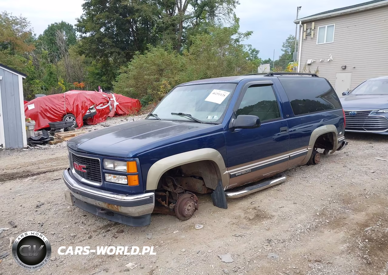 1997 GMC Yukon Sl VIN:3GKEK18RXVG517600 - 2