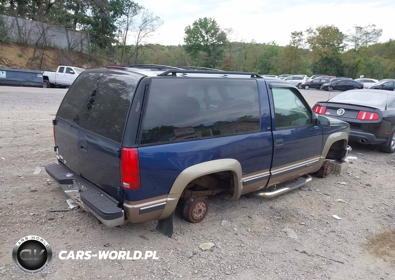 1997 GMC Yukon Sl VIN:3GKEK18RXVG517600 - 4