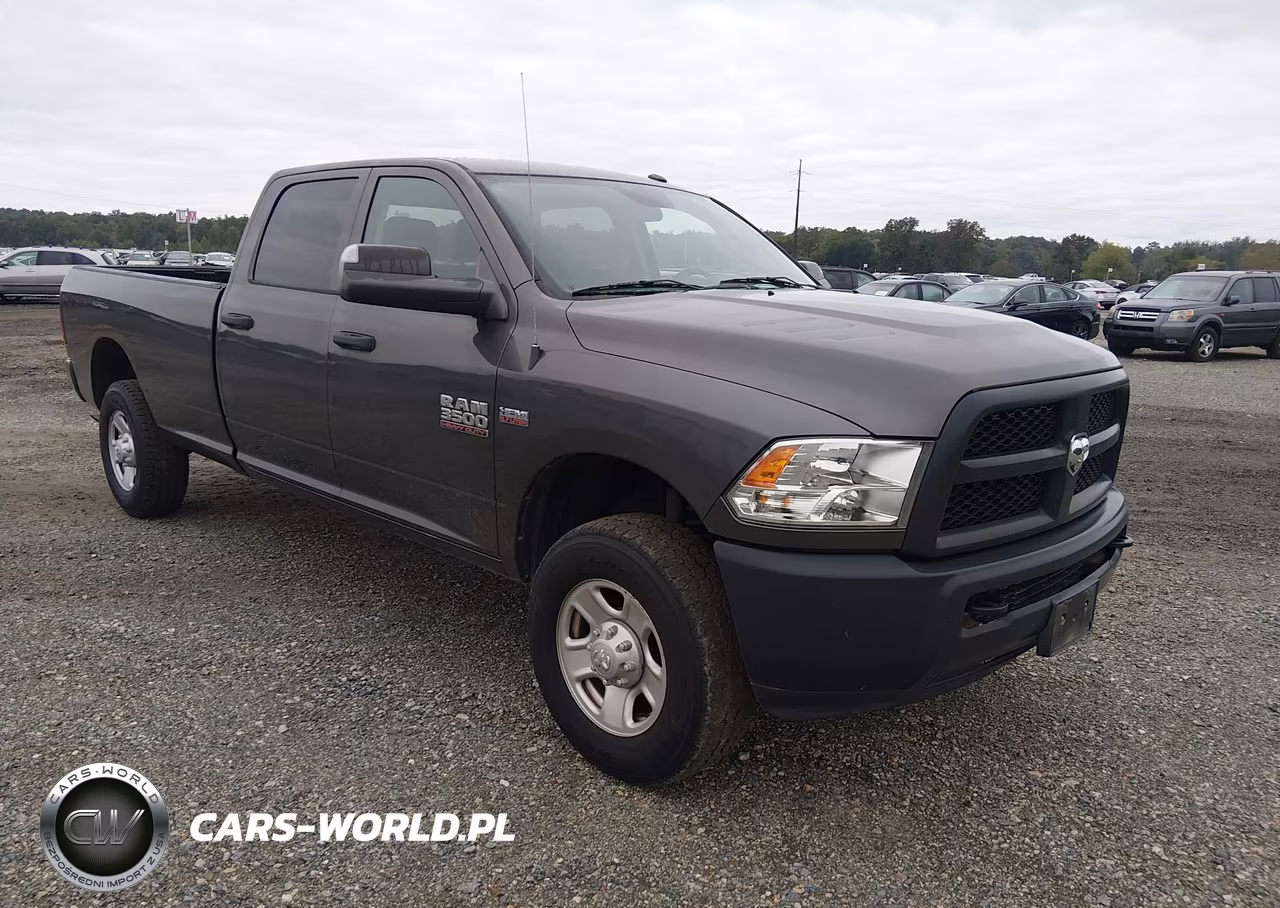2018 Ram 3500 Tradesman 4X4 8' Box