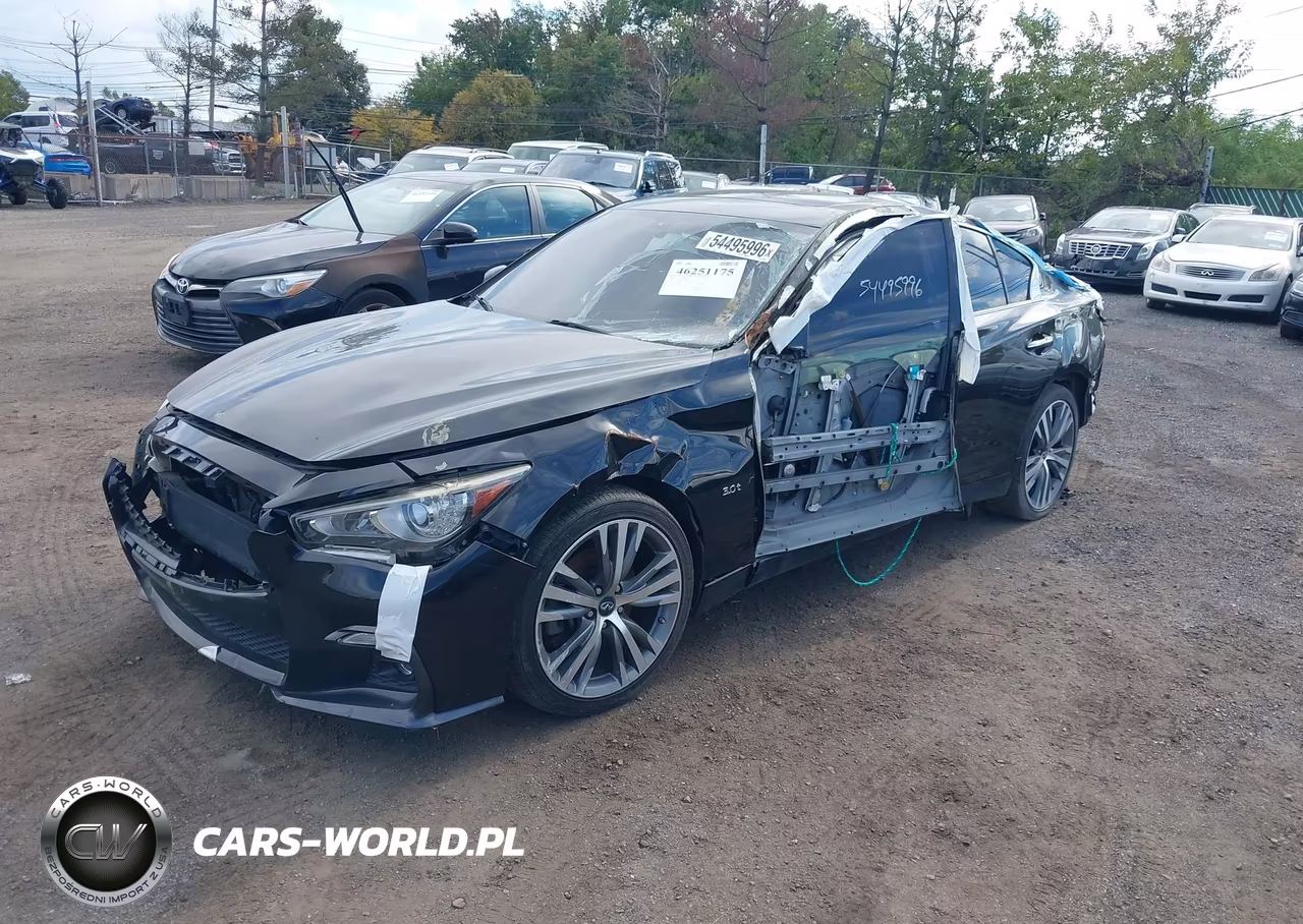 2018 Infiniti Q50 3.0T Luxe VIN:JN1EV7AR2JM441204 - 2