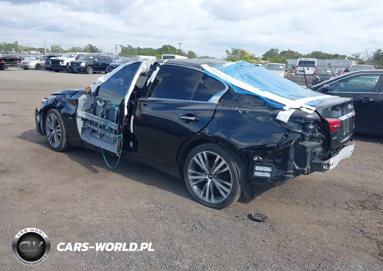 2018 Infiniti Q50 3.0T Luxe VIN:JN1EV7AR2JM441204 - 3