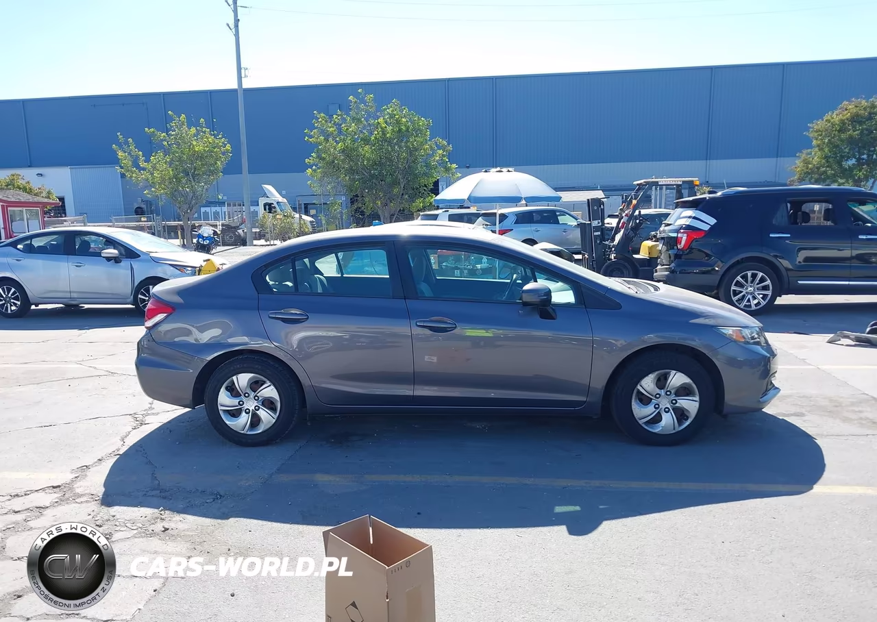 2014 Honda Civic Lx VIN:19XFB2F51EE243589 - 13
