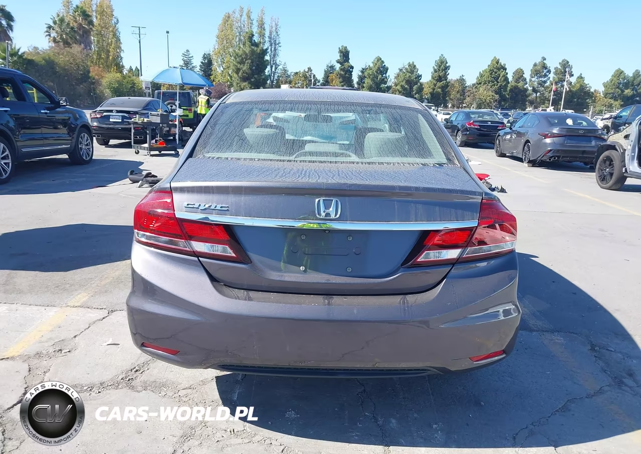 2014 Honda Civic Lx VIN:19XFB2F51EE243589 - 16