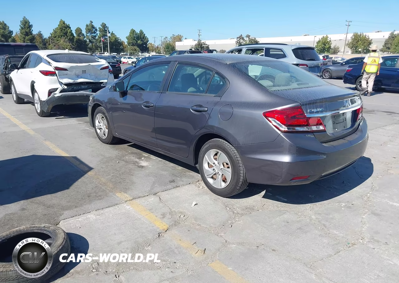 2014 Honda Civic Lx VIN:19XFB2F51EE243589 - 3