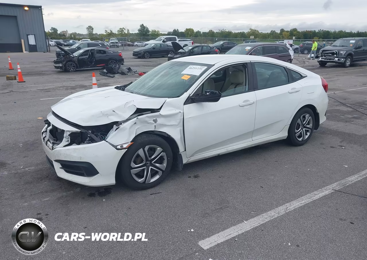 2016 Honda Civic Lx VIN:19XFC2F55GE043783 - 2