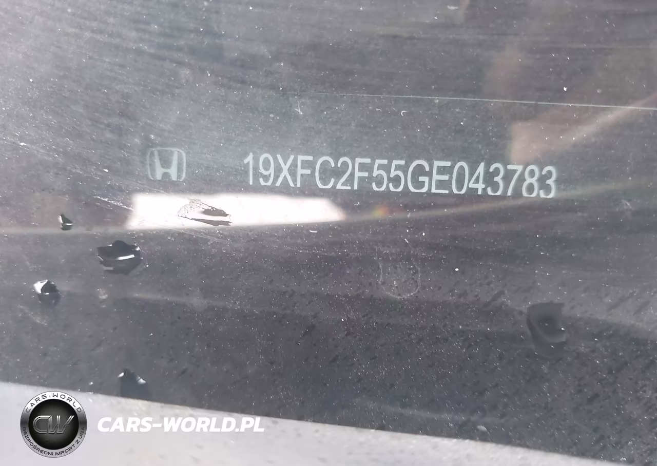 2016 Honda Civic Lx VIN:19XFC2F55GE043783 - 9