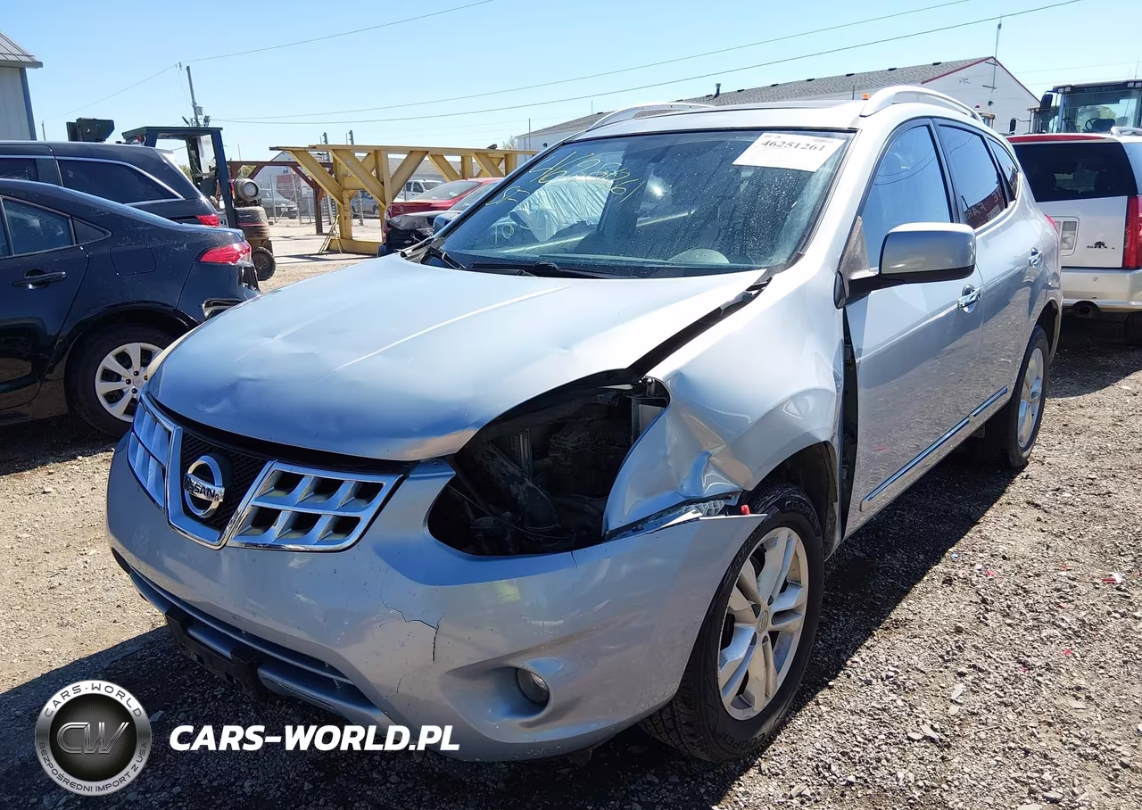 2013 Nissan Rogue Sv VIN:JN8AS5MV0DW118137 - 2