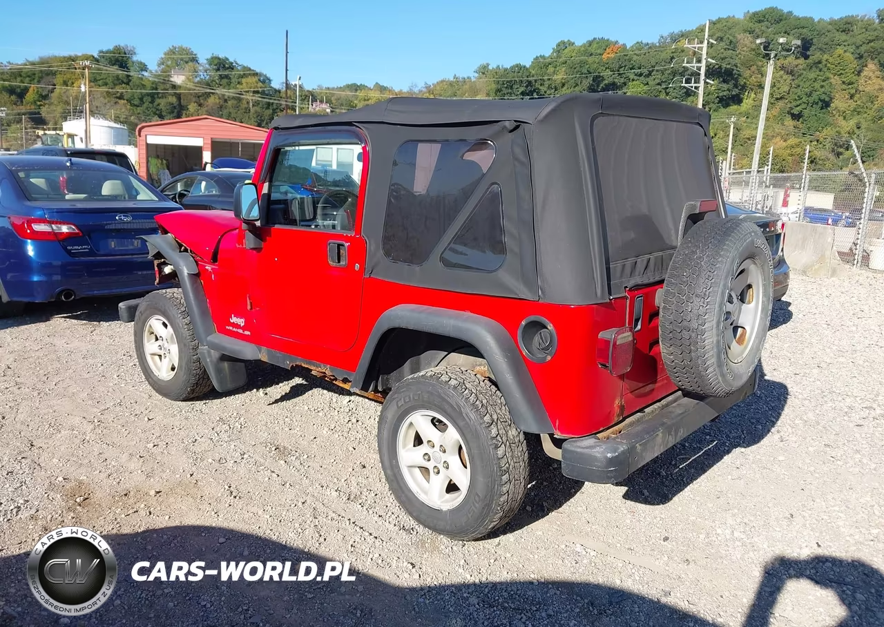 2003 Jeep Wrangler Se VIN:1J4FA29183P317688 - 3