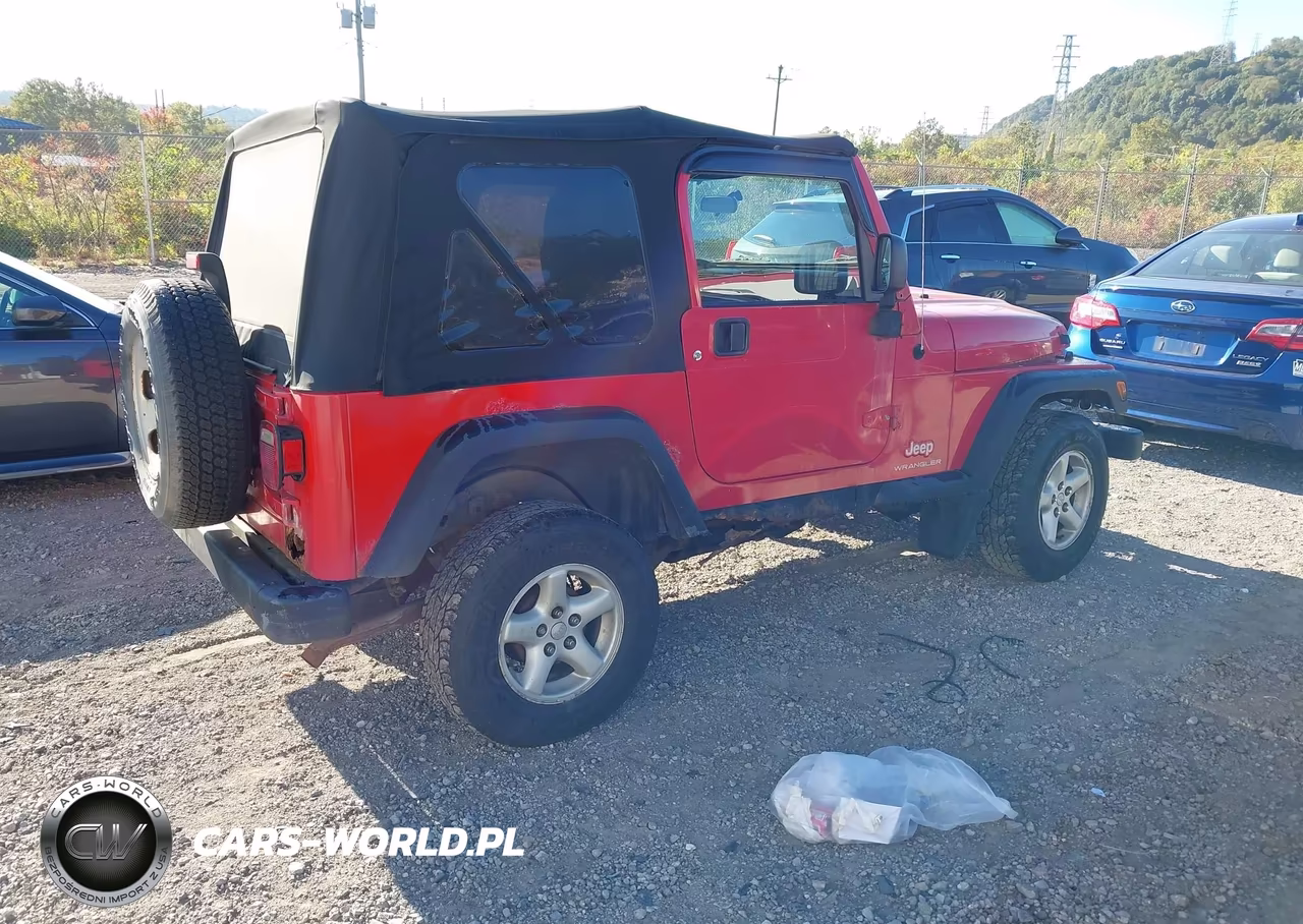 2003 Jeep Wrangler Se VIN:1J4FA29183P317688 - 4