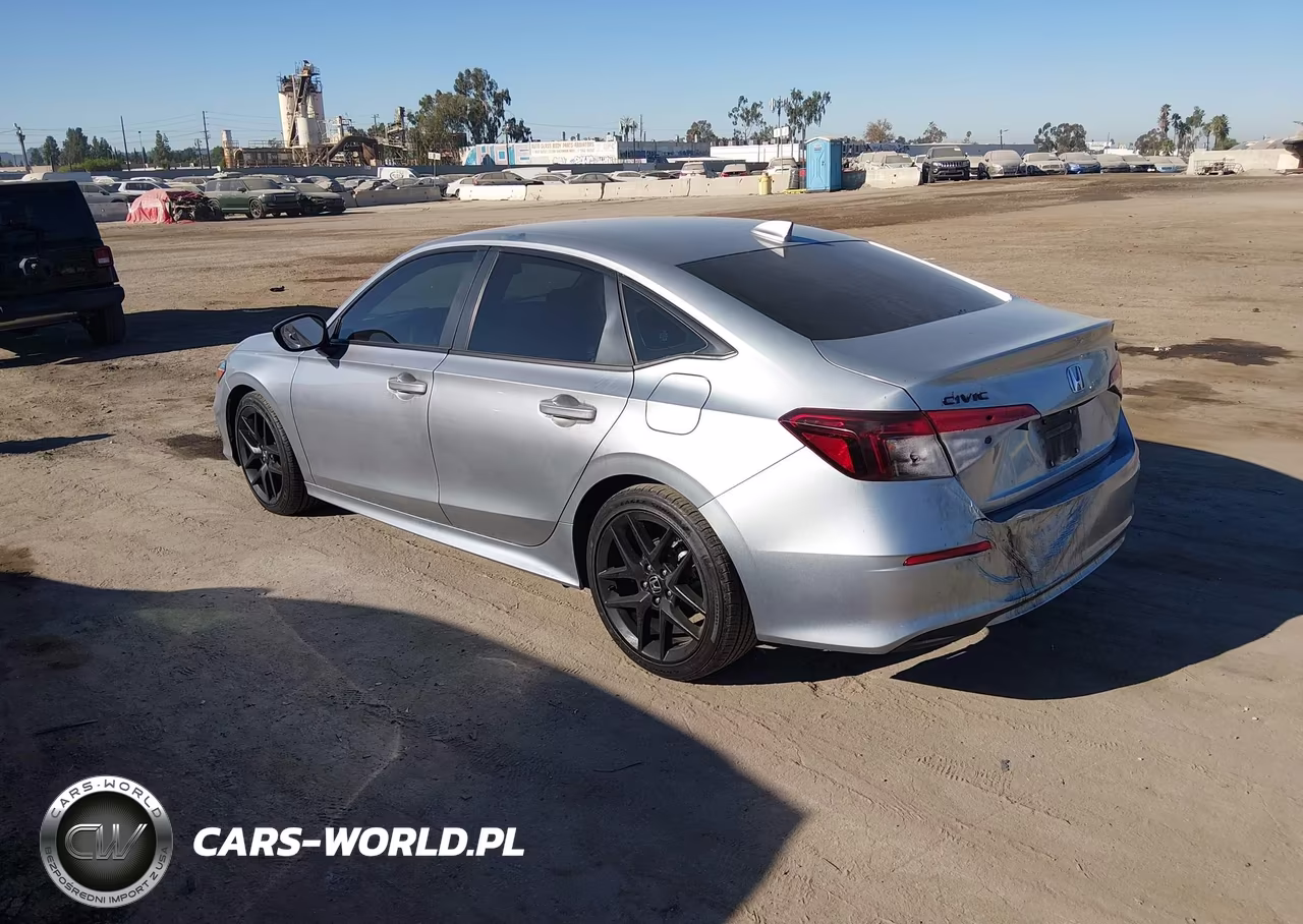2026 Honda Civic Sport VIN:2HGFE2F51TH504102 - 3