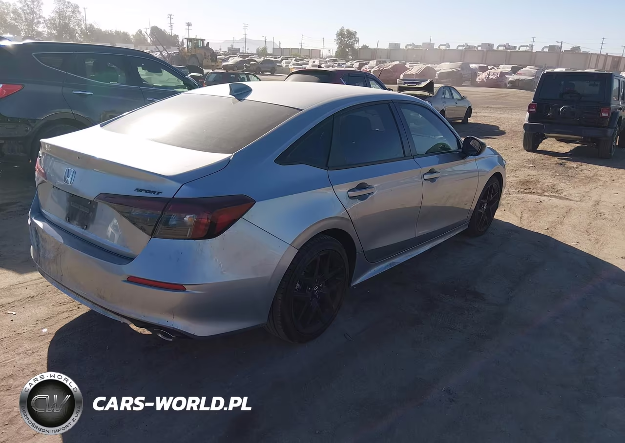 2026 Honda Civic Sport VIN:2HGFE2F51TH504102 - 4