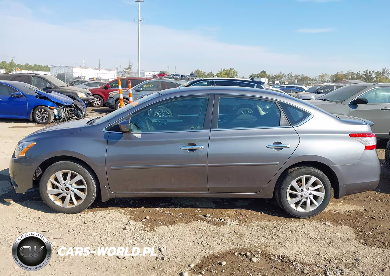 2015 Nissan Sentra Sv VIN:3N1AB7AP5FY275268 - 14