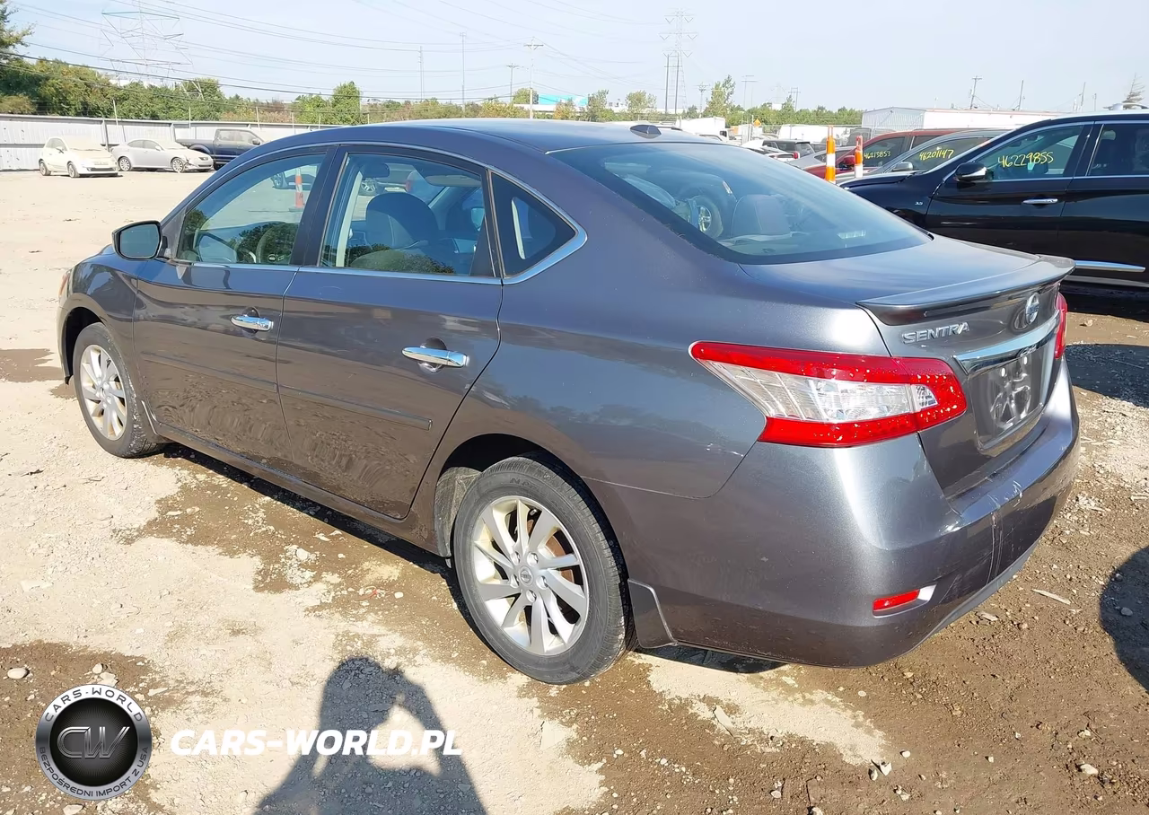 2015 Nissan Sentra Sv VIN:3N1AB7AP5FY275268 - 3