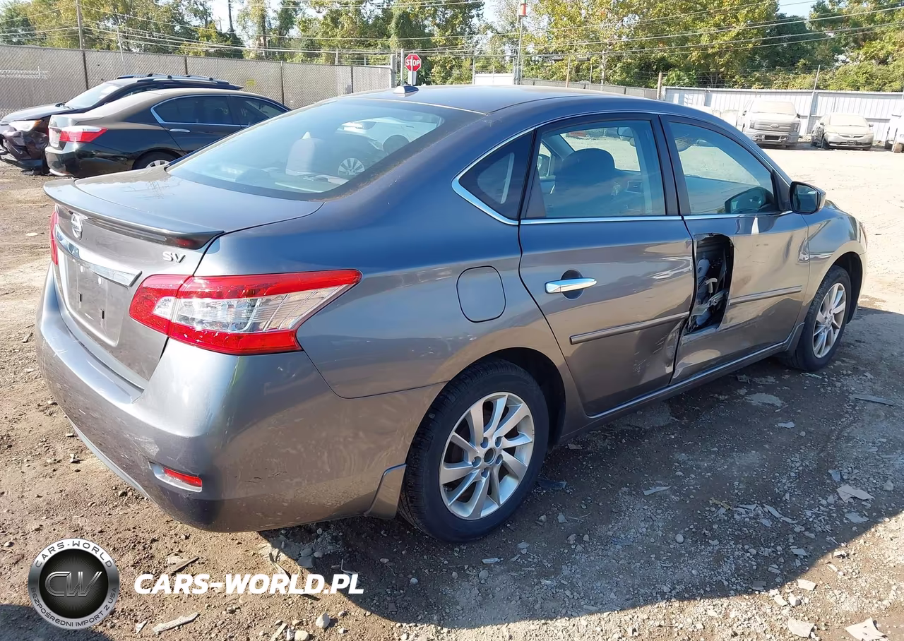 2015 Nissan Sentra Sv VIN:3N1AB7AP5FY275268 - 4