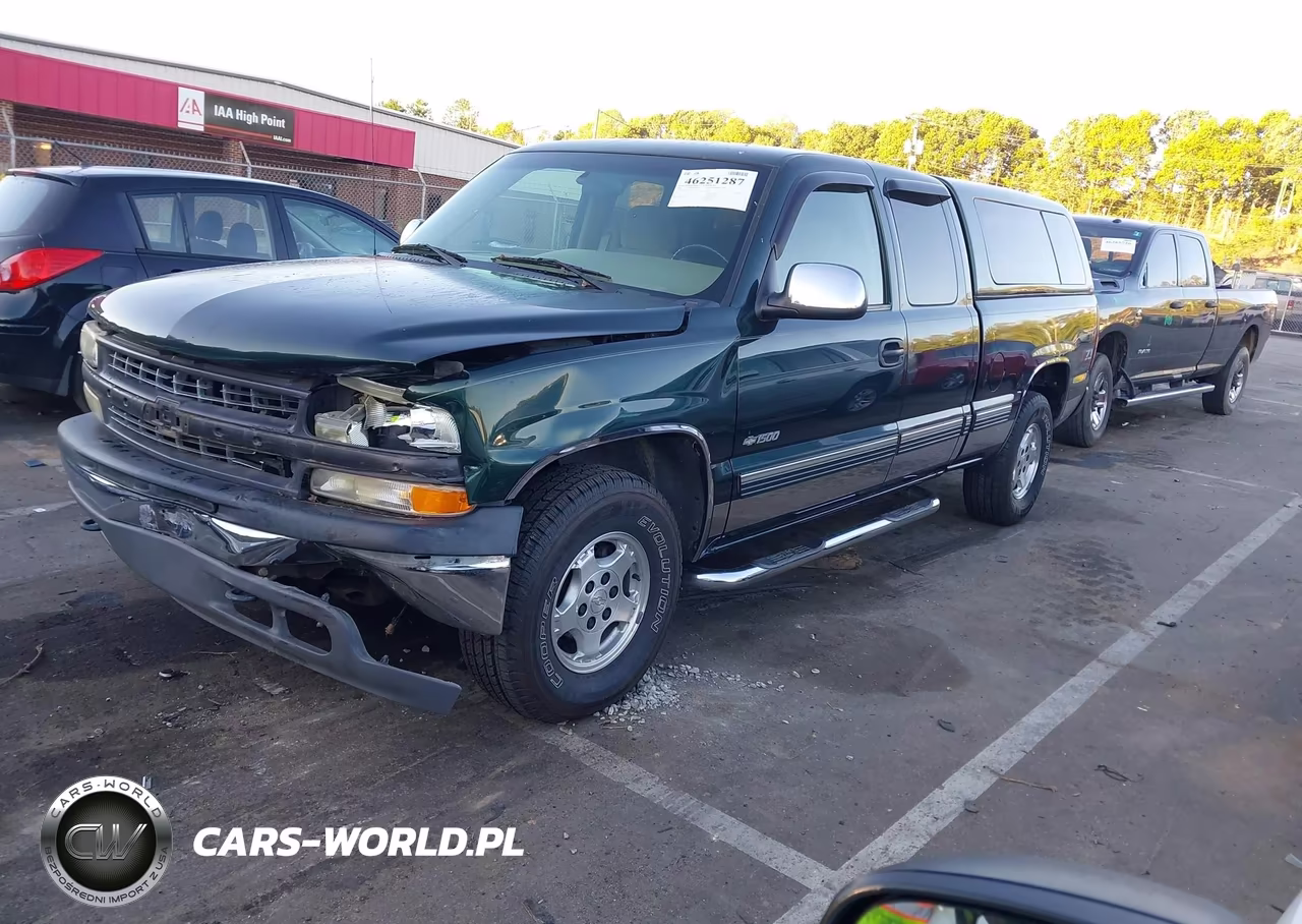 2001 Chevrolet Silverado 1500 Ls VIN:1GCEK19T71E144913 - 2
