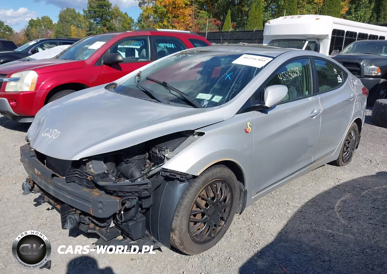 2012 Hyundai Elantra Gls (Ulsan Plant) VIN:KMHDH4AE3CU399099 - 2