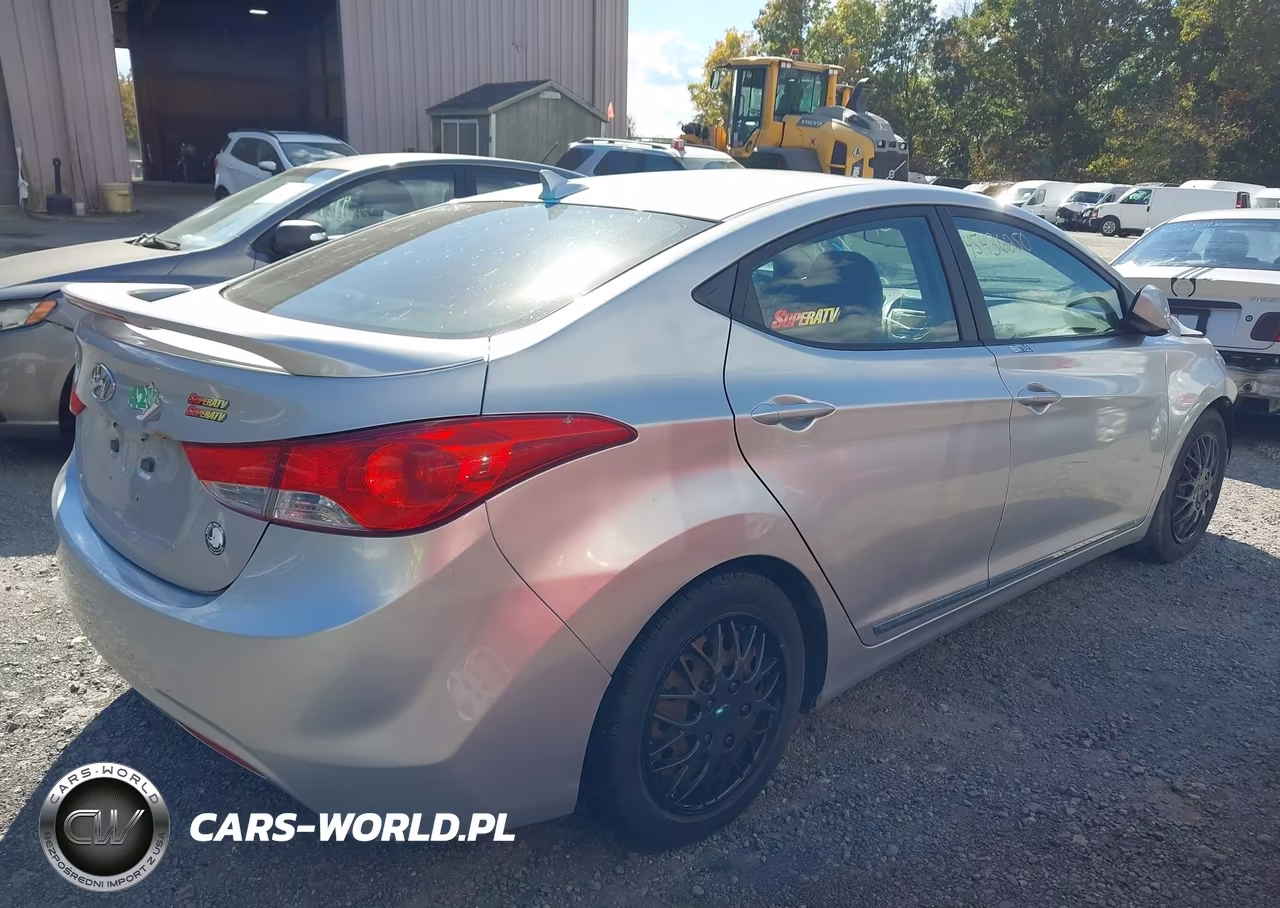 2012 Hyundai Elantra Gls (Ulsan Plant) VIN:KMHDH4AE3CU399099 - 4