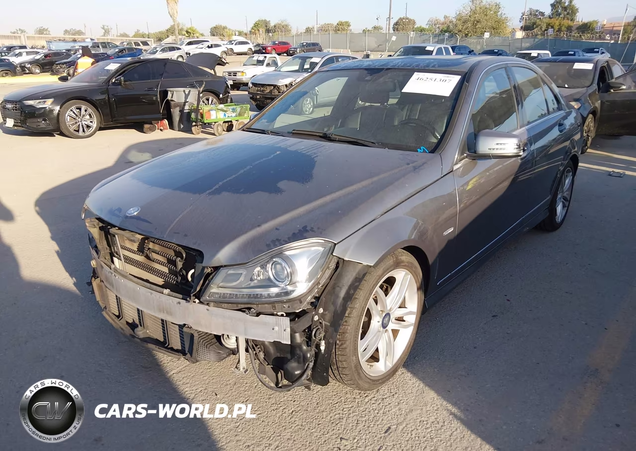 2012 Mercedes-Benz C 250 Sport VIN:WDDGF4HB4CR207474 - 2