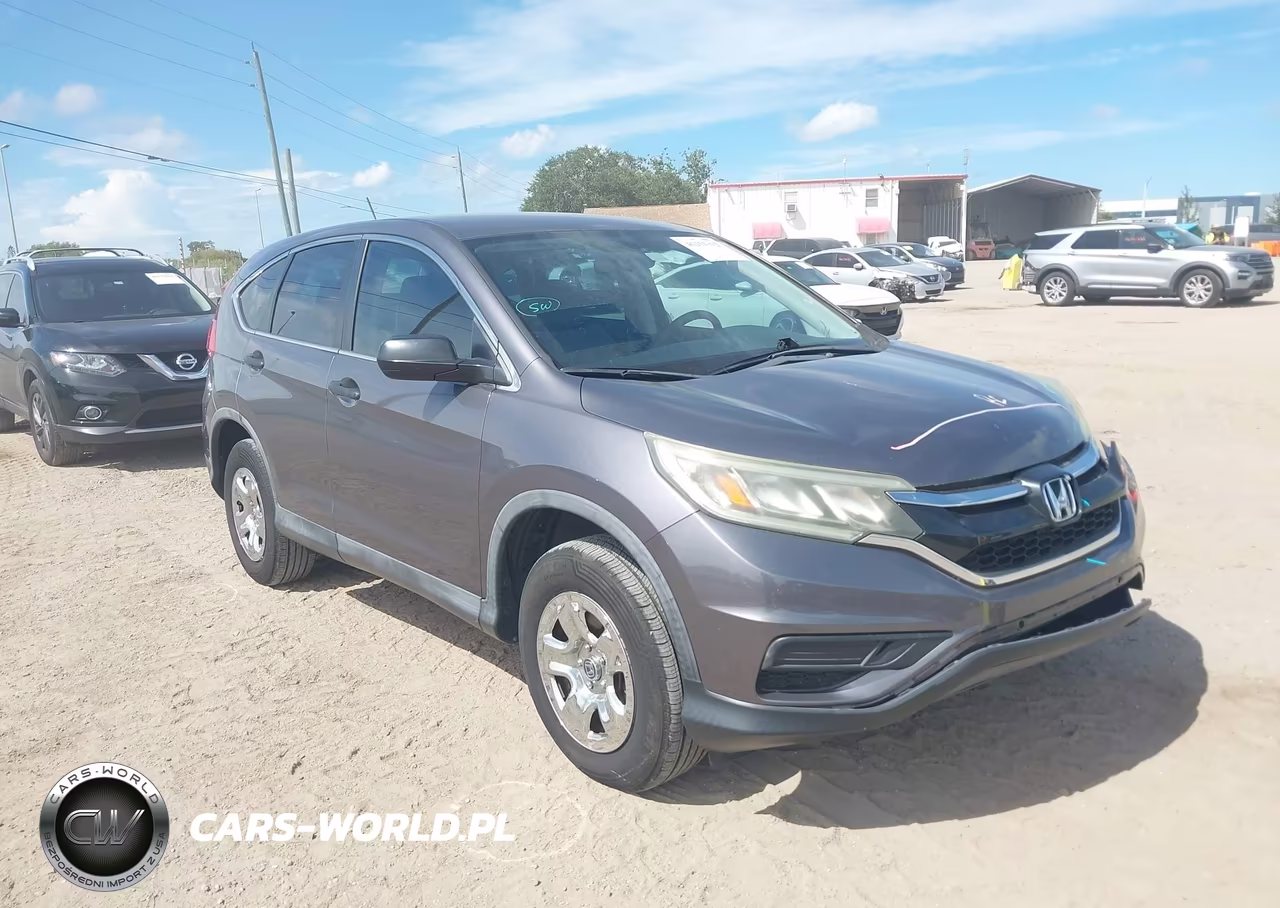 2016 Honda Cr-V Lx VIN:3CZRM3H36GG701900 - 1