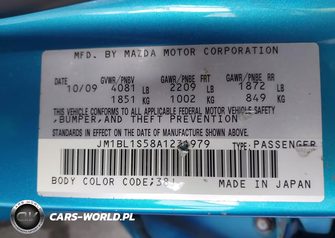 2010 Mazda Mazda3 S Grand Touring VIN:JM1BL1S58A1231979 - 9
