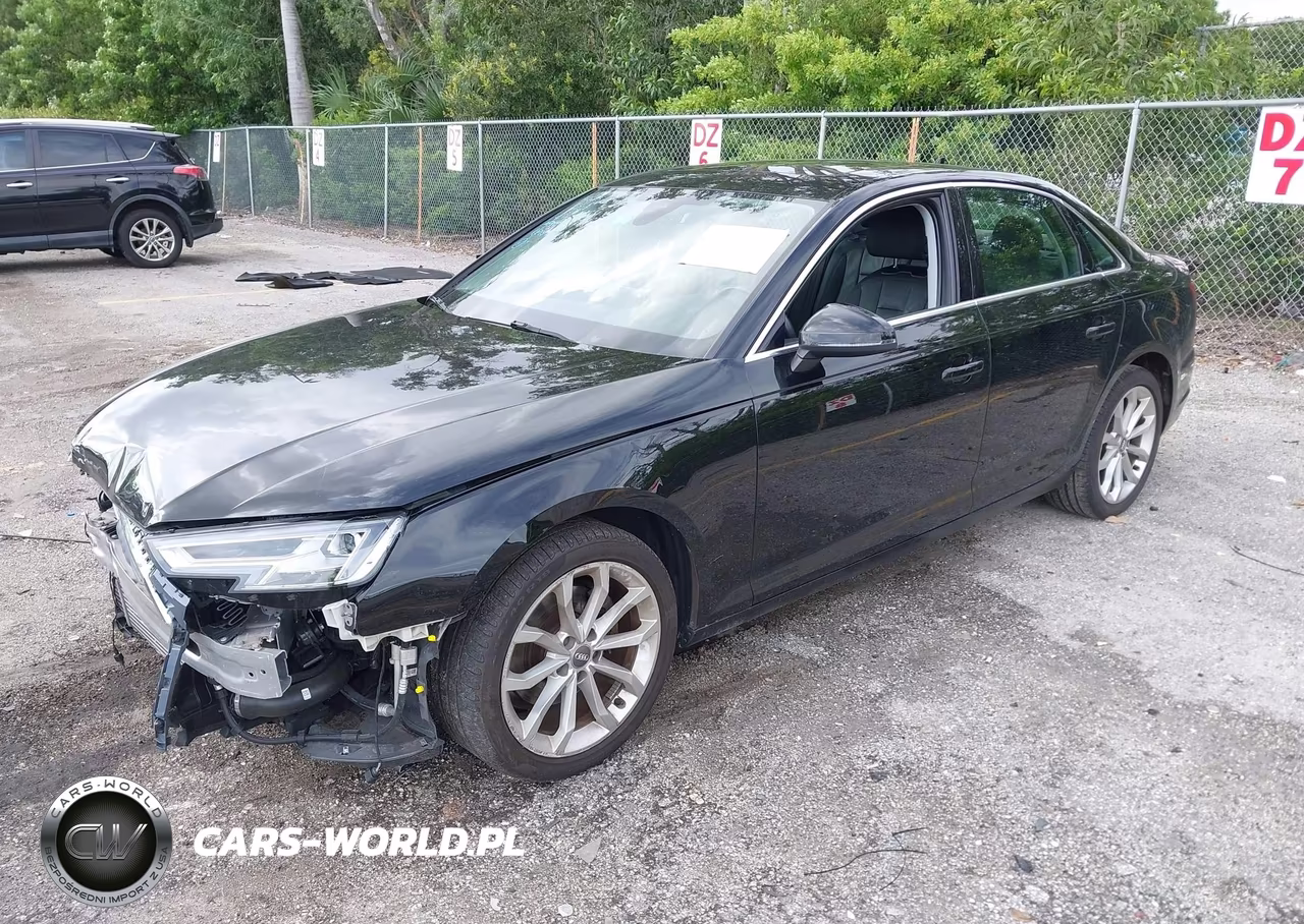 2019 Audi A4 40 Premium VIN:WAUHMAF45KA086911 - 2