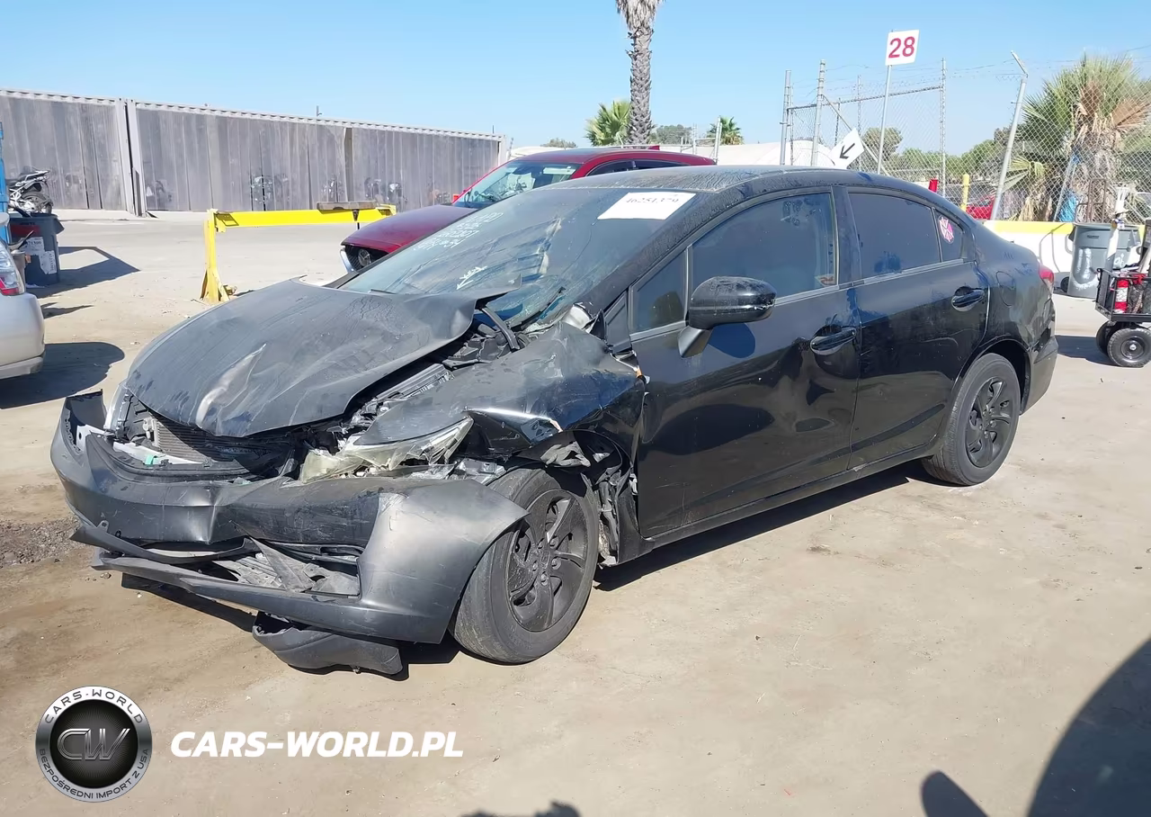 2015 Honda Civic Lx VIN:19XFB2F54FE269251 - 2