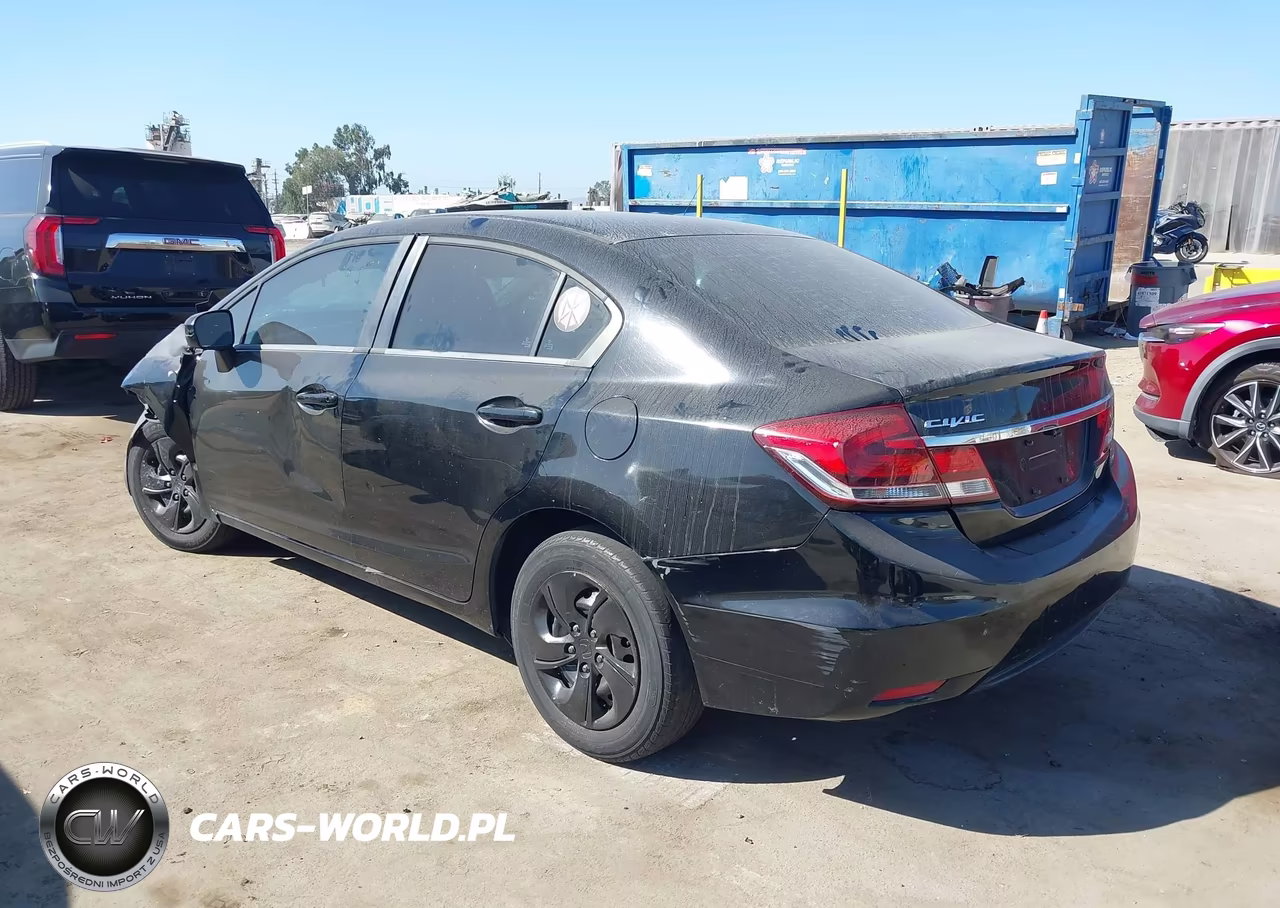2015 Honda Civic Lx VIN:19XFB2F54FE269251 - 3