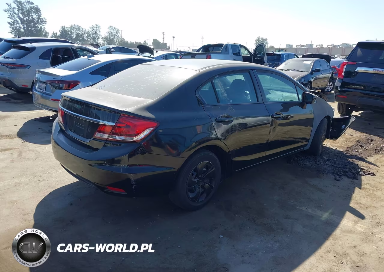 2015 Honda Civic Lx VIN:19XFB2F54FE269251 - 4