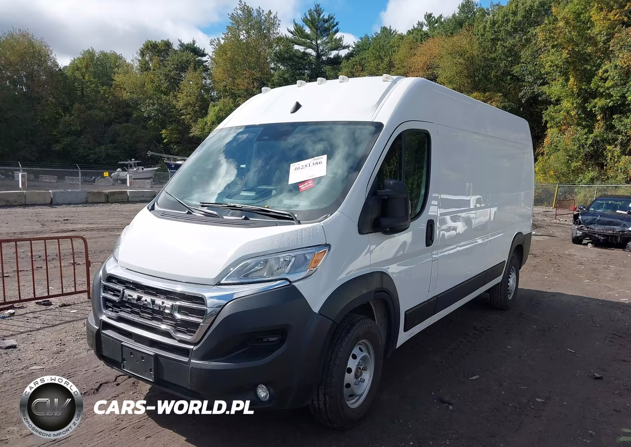 2024 Ram Promaster 2500 Tradesman High Roof 159 Wb W-Pass Seat VIN:3C6LRVDGXRE139992 - 2