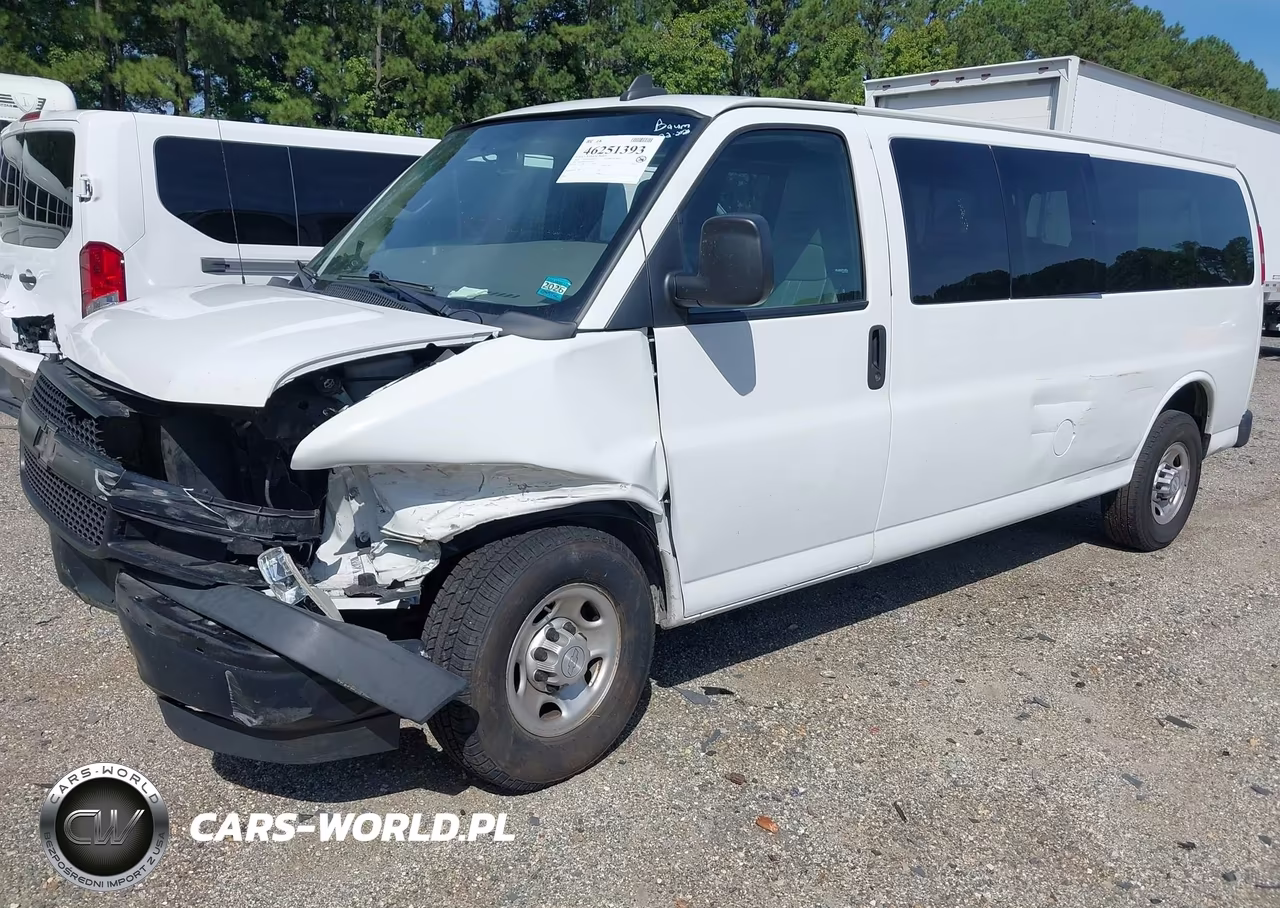 2019 Chevrolet Express 3500 Ls VIN:1GAZGNFG4K1353044 - 2
