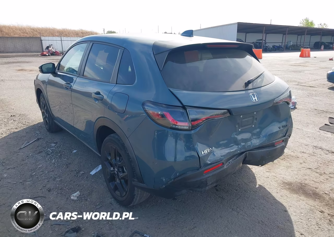 2024 Honda Hr-V 2Wd Sport-2Wd Sport W-O Bsi VIN:3CZRZ1H51RM703968 - 3