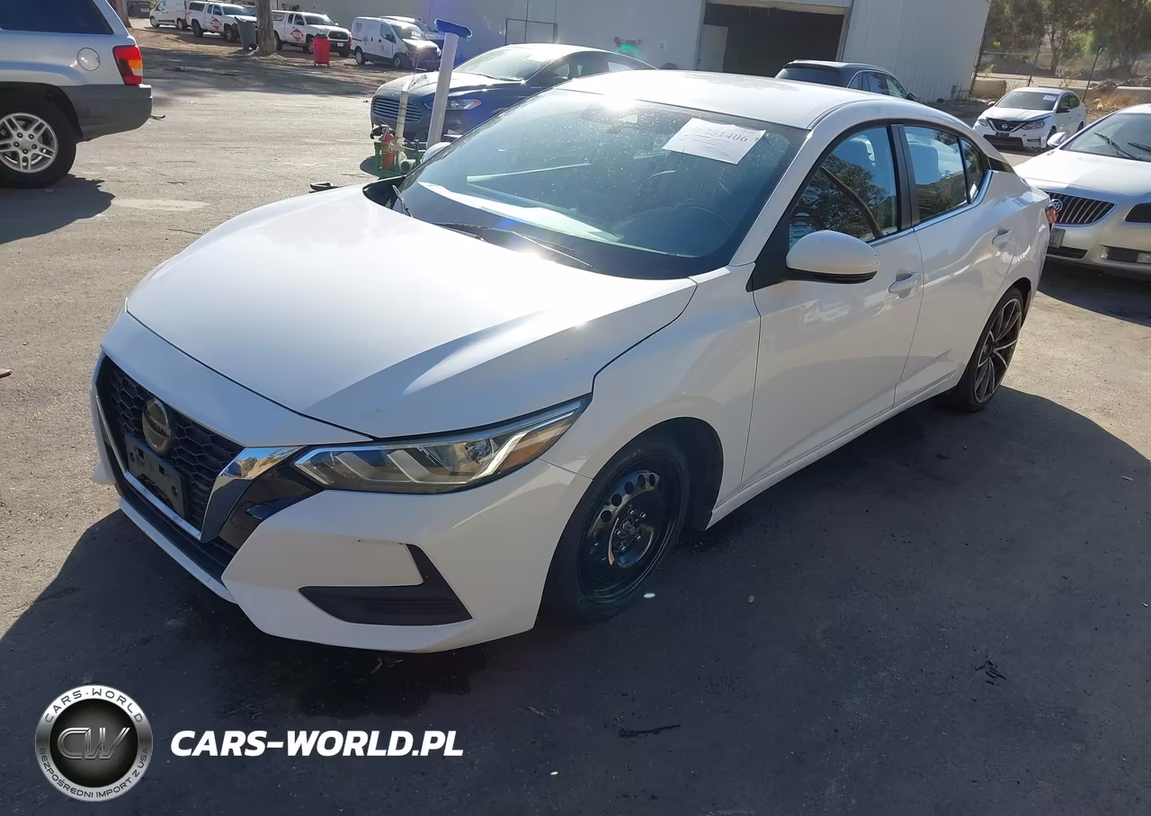 2020 Nissan Sentra Sv Xtronic Cvt VIN:3N1AB8CV9LY220805 - 2