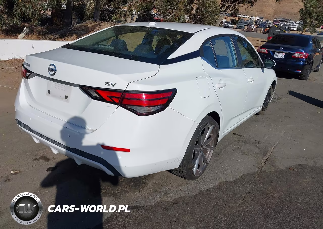 2020 Nissan Sentra Sv Xtronic Cvt VIN:3N1AB8CV9LY220805 - 4