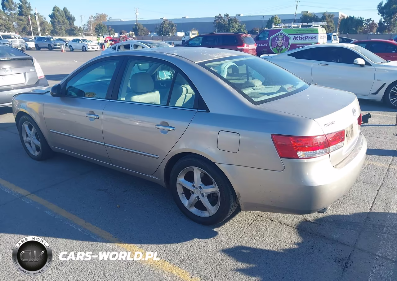 2006 Hyundai Sonata Gls V6-Lx V6 VIN:5NPEU46F26H005337 - 3