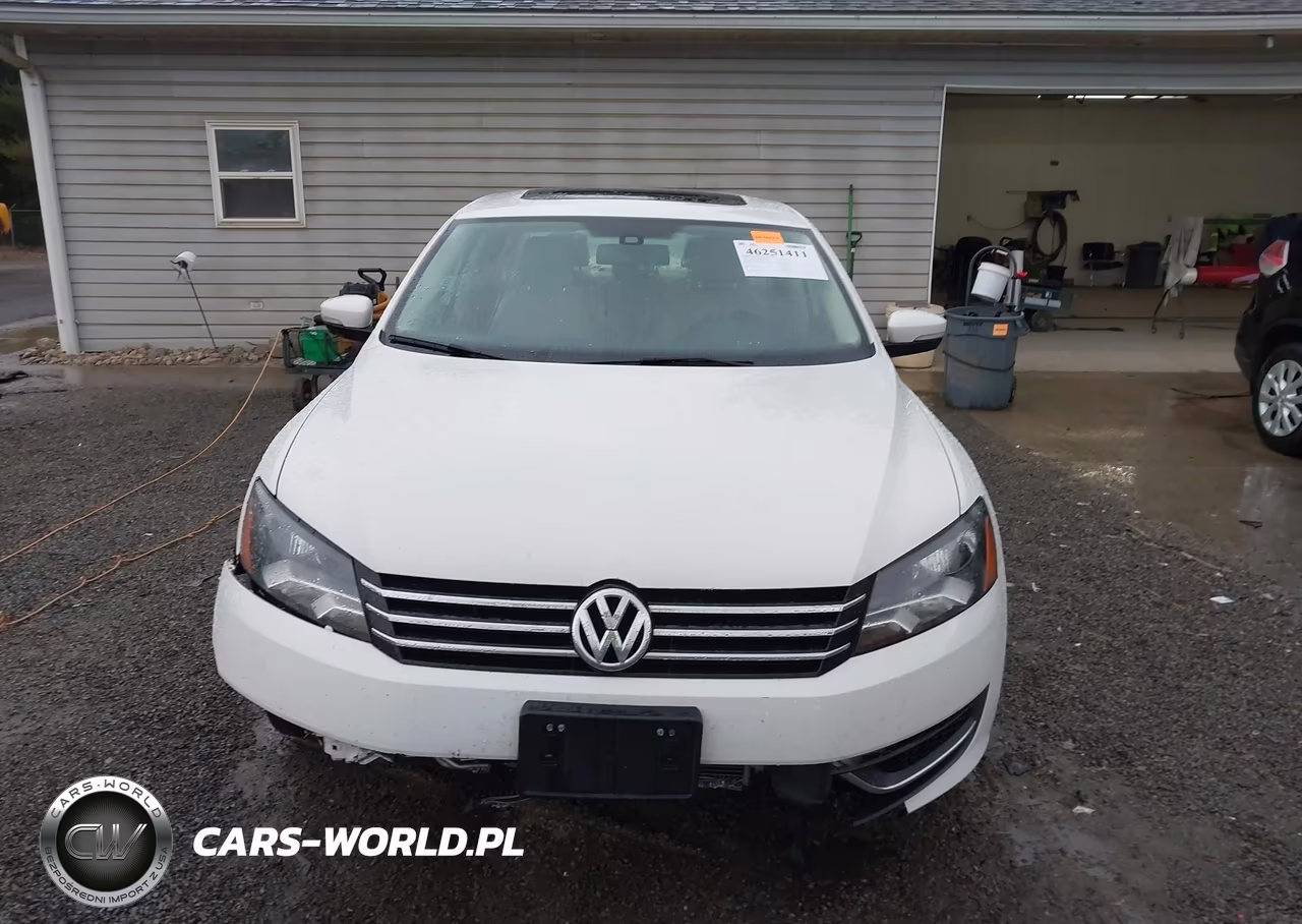2013 Volkswagen Passat Se W-Sunroof VIN:1VWBP7A37DC039434 - 13