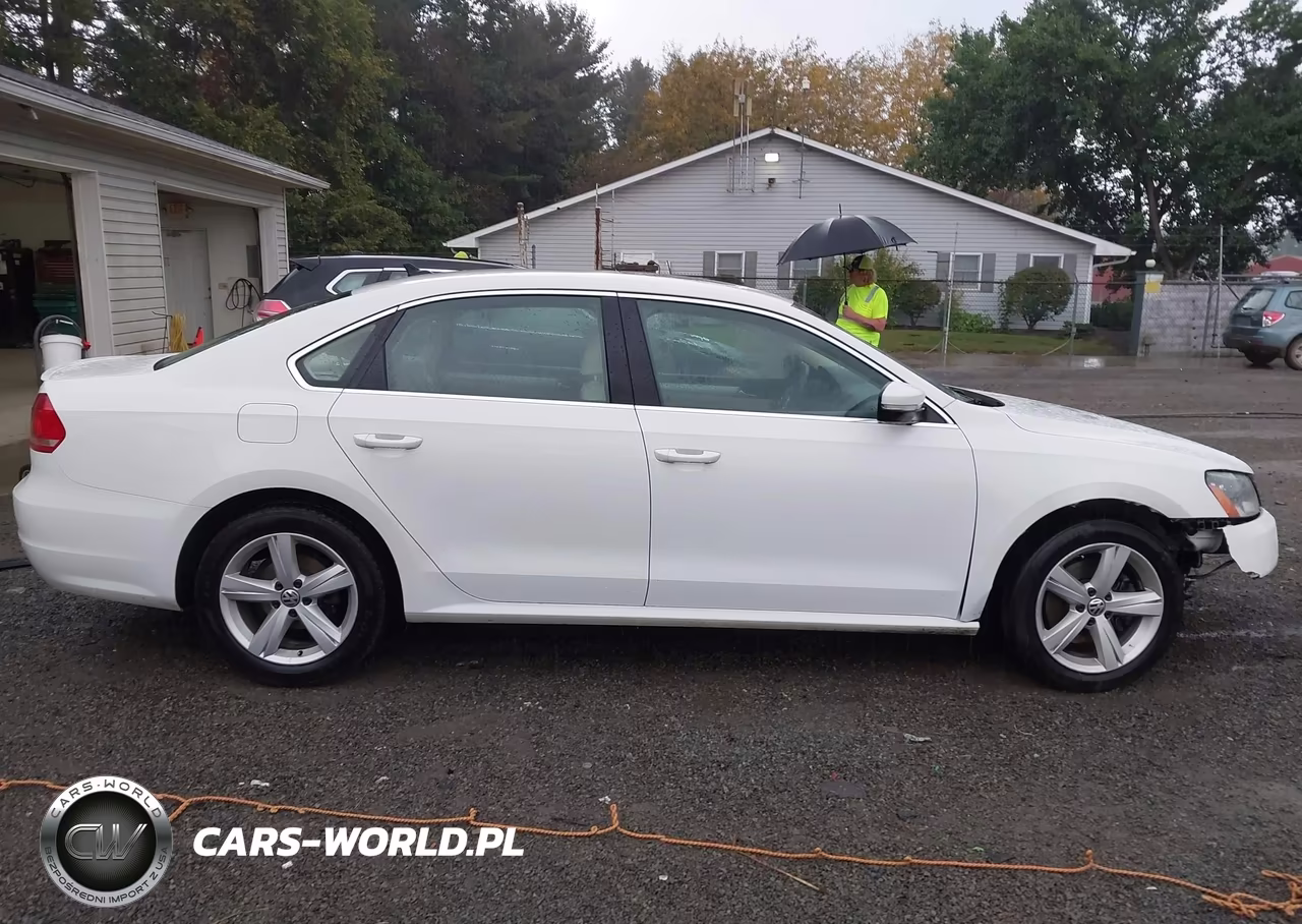 2013 Volkswagen Passat Se W-Sunroof VIN:1VWBP7A37DC039434 - 14
